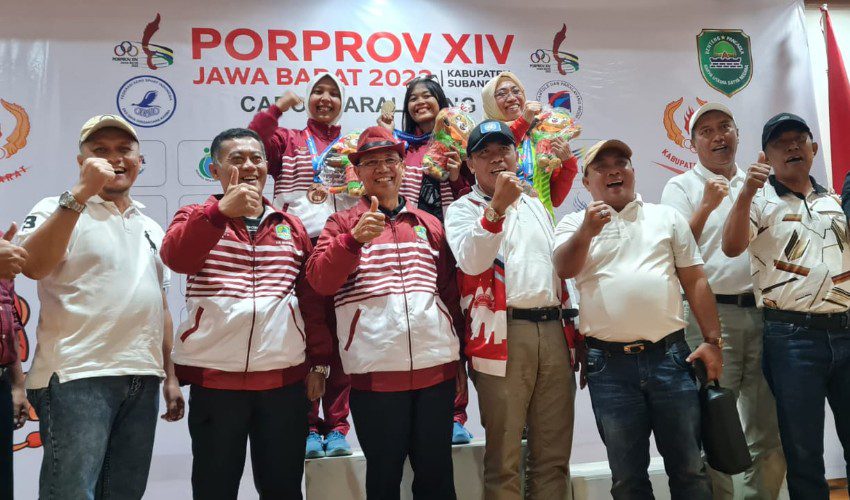 Paralayang Raih Tiga Emas Porprov 2022, KONI Majalengka Cetak Sejarah