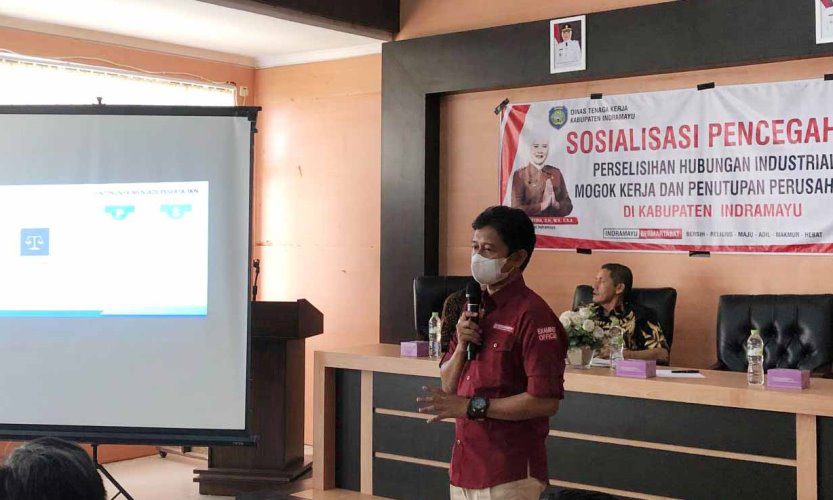 BPJS Kesehatan dan Disnaker Indramayu Edukasi Badan Usaha tentang JKN