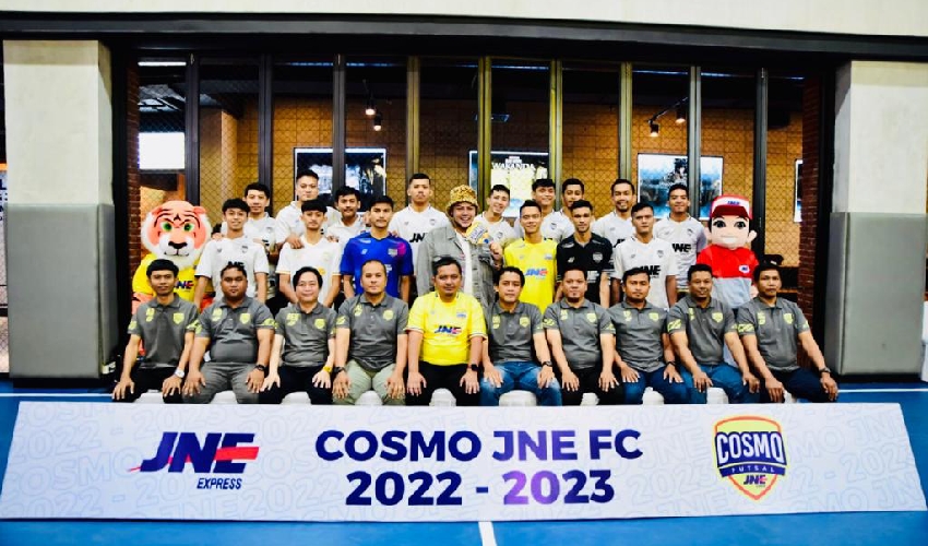 Cosmo JNE FC Siap Torehkan Prestasi Liga Futsal Indonesia 2022-2023