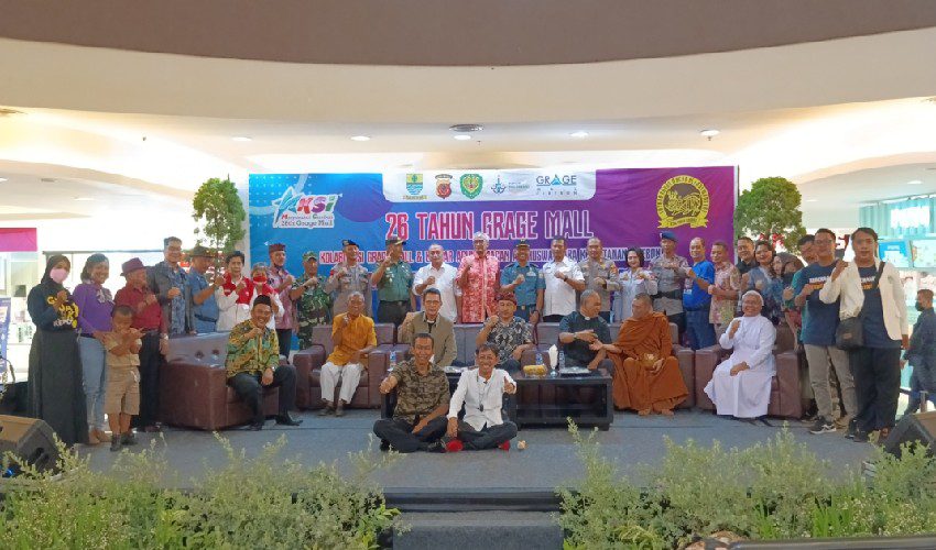 Grage Mall bersama Laskar Macan Ali Adakan Takshow tentang Toleransi