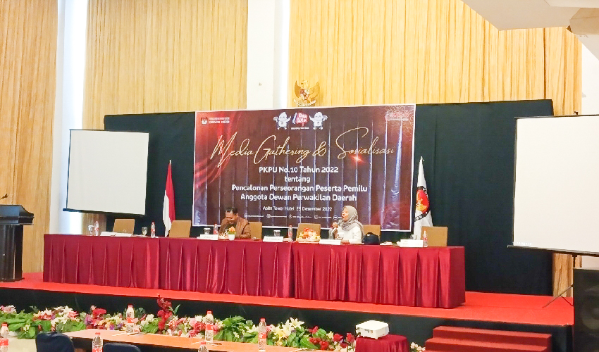 KPU Kabupaten Cirebon Sosialisasikan PKPU 10 tentang Pencalonan Anggota DPD