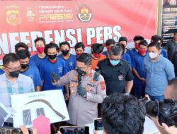 Operasi Pekat Lodaya 2022, Polres Cirebon Kota Amankan 481 Orang