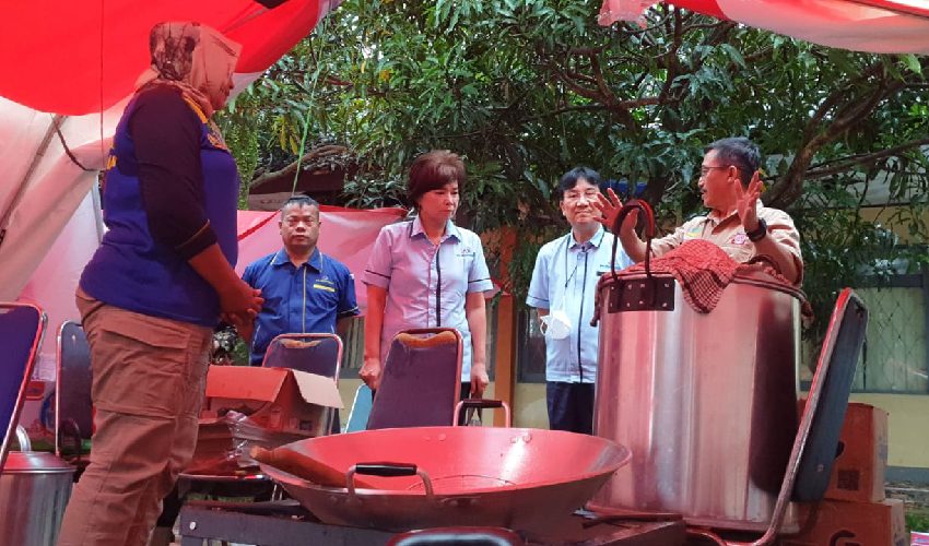Tagana Kabupaten Indramayu Bantu Penanganan Bencana Alam di Cianjur