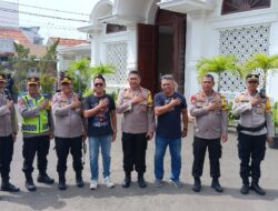 Wakapolda Jabar Cek Sterilisasi Gereja di Kota Cirebon