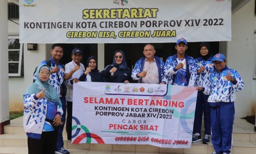 Wakil Wali Kota Cirebon Lepas Tiga Cabor untuk Porprov 2022