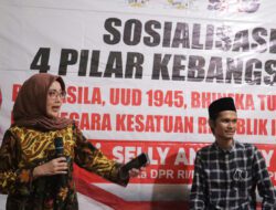 Selly Ajak Seluruh Elemen Masyarakat Impelemtasikan Nilai Empat Pilar Kebangsaan