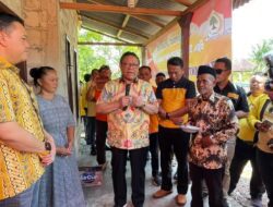 Agung Laksono dan Dave Resmikan Rutilahu Program Kosgoro 1957