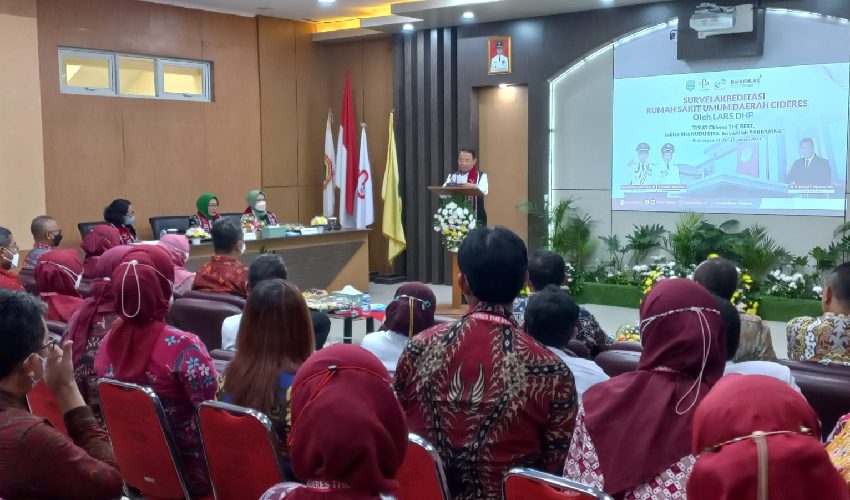 Akreditasi, RSUD Cideres Siap Tingkatkan Pelayanan