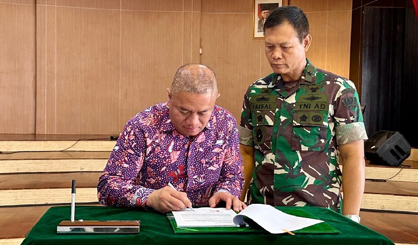 JNE Lanjutkan Kerja Sama dengan Direktorat Ajudan Jenderal Angkatan Darat