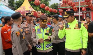Personel Gabungan Amankan Perayaan Imlek 2023 di Kota Cirebon