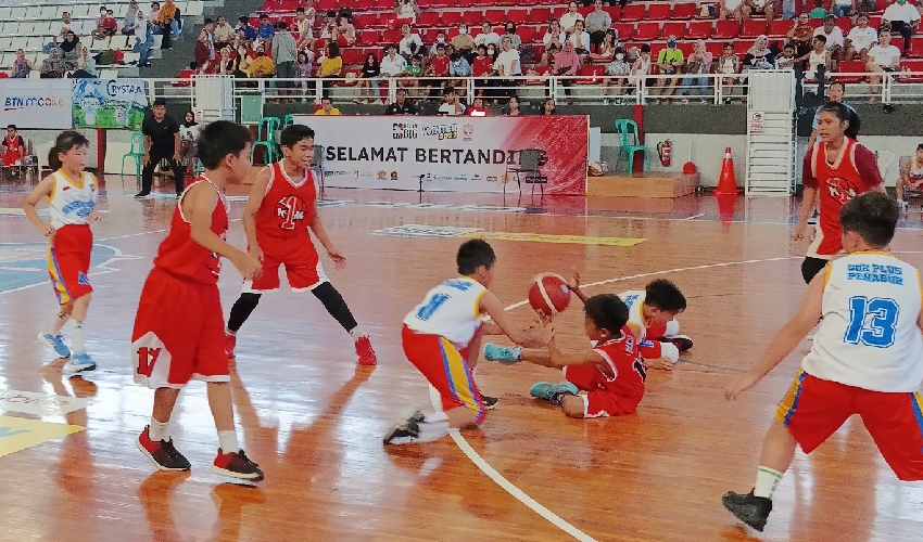 Delapan Sekolah Dasar Ikuti Teman Basket 5x5