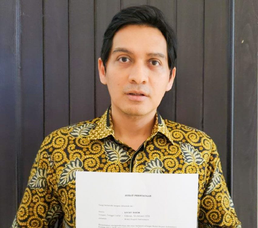 Keraguan Terjawab, Lucky Hakim Mundur Jadi Wabup Indramayu