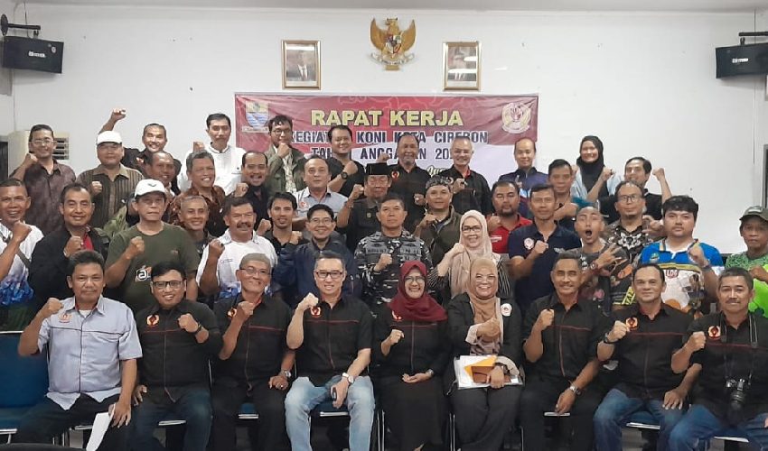 Sinkronkan Program, KONI Kota Cirebon Gelar Rapat Kerja dengan Cabor