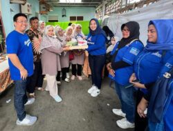 Partisipasi Cegah Stunting, Demokrat Bagi PMT ke Posyandu