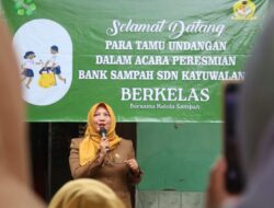 Edukasi Anak Sejak Dini, SDN Kayuwalang Bangun Bank Sampah