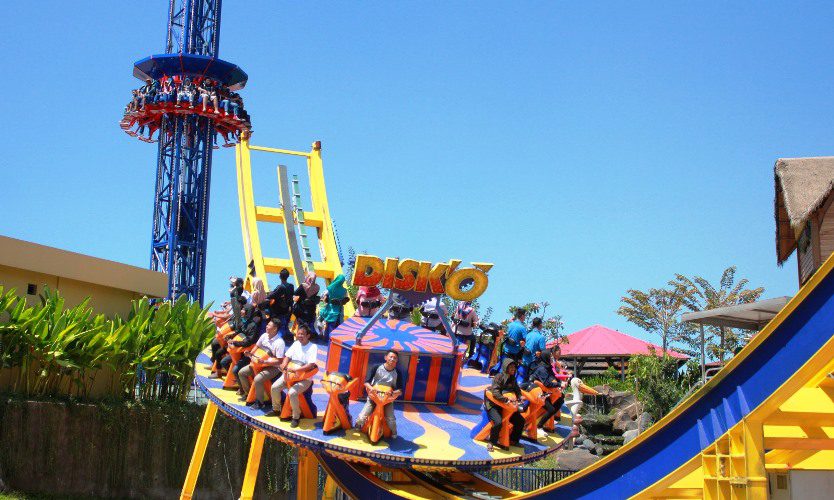 Bayar Sekali, Bebas Bermain di Semua Wahana Saloka Theme Park