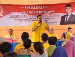 Dave Laksono Sosialisasi Empat Pilar Kebangsaan di Kabupaten Cirebon