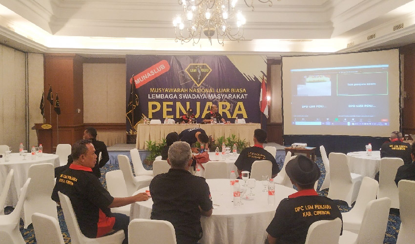 LSM Penjara Adakan Munaslub di Kota Cirebon