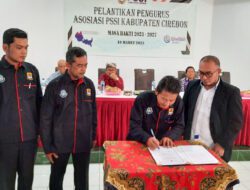 Pengurus Askab PSSI Cirebon 2023-2027 Dilantik