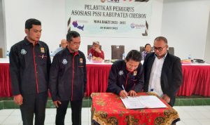 Pengurus Askab PSSI Cirebon 2023-2027 Diantik