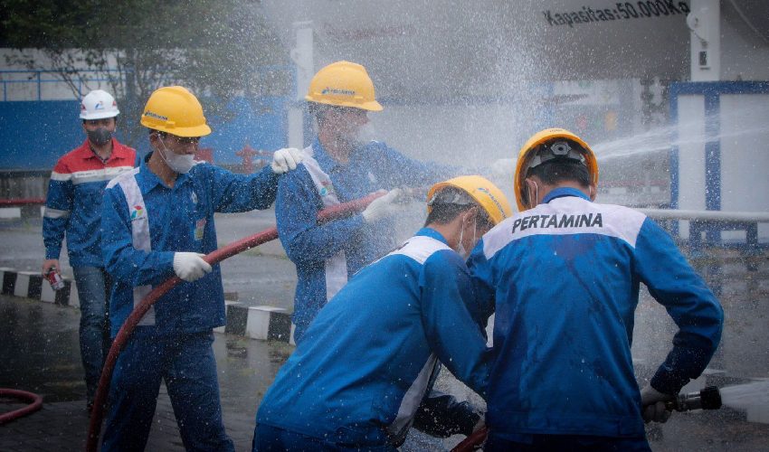 Pertamina Gelar Simulasi Penanggulangan Keadaaan Darurat