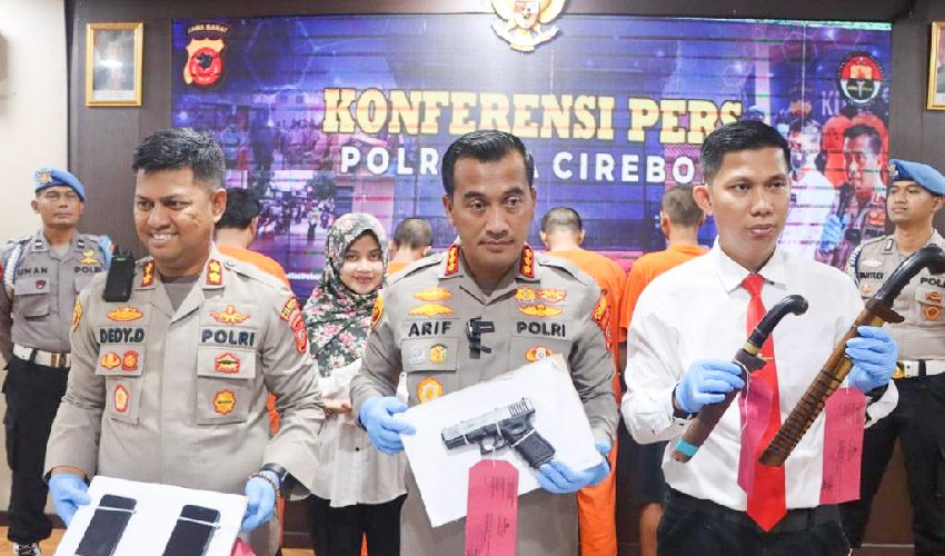 Polresta Cirebon Tangkap Komplotan Perampok Minimarket