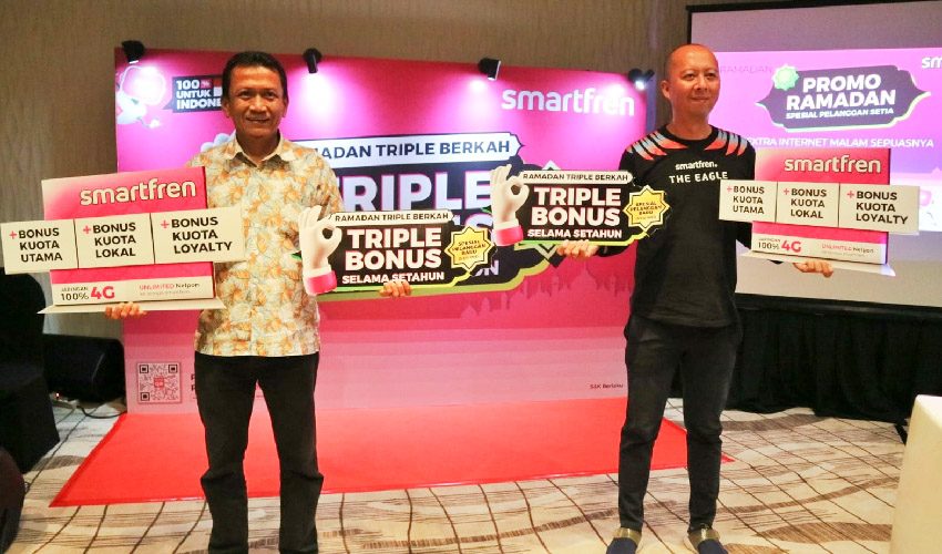 Spesial Ramadan, Smartfren Manjakan Pelanggan dengan Triple Berkah