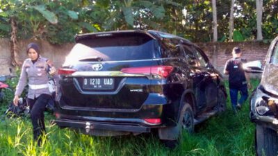Anggota DPRD Majalengka Tabrak Pengendara Motor di Kuningan