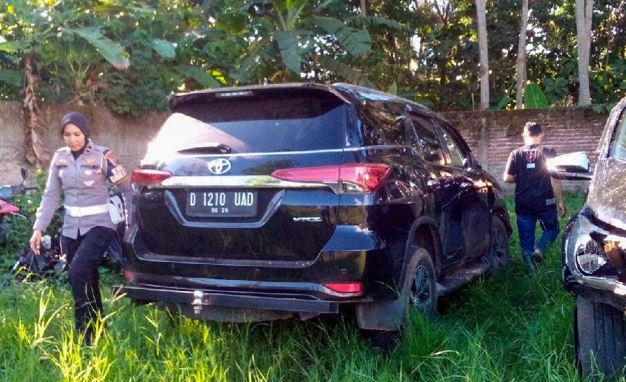 Anggota DPRD Majalengka Tabrak Pengendara Motor di Kuningan
