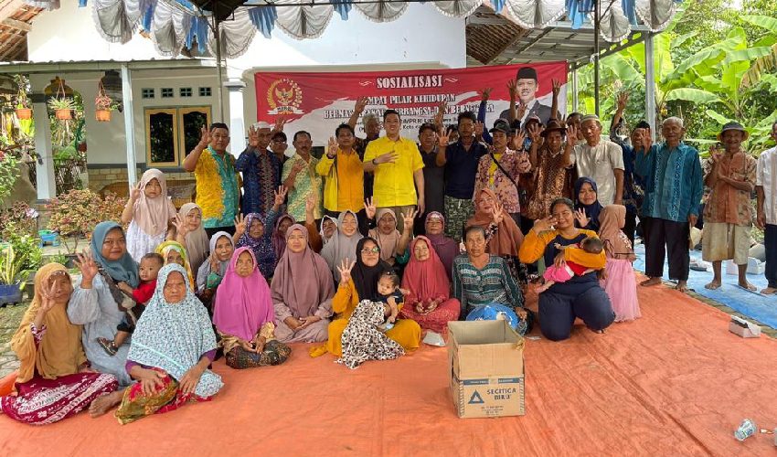 Dave Laksono Gencarkan Sosialisasi Empat Pilar Kebangsaan Demi Indonesia