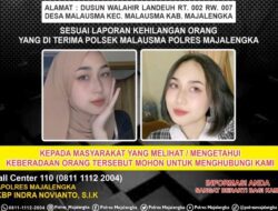 Gadis Asal Majalengka Hilang tanpa Jejak