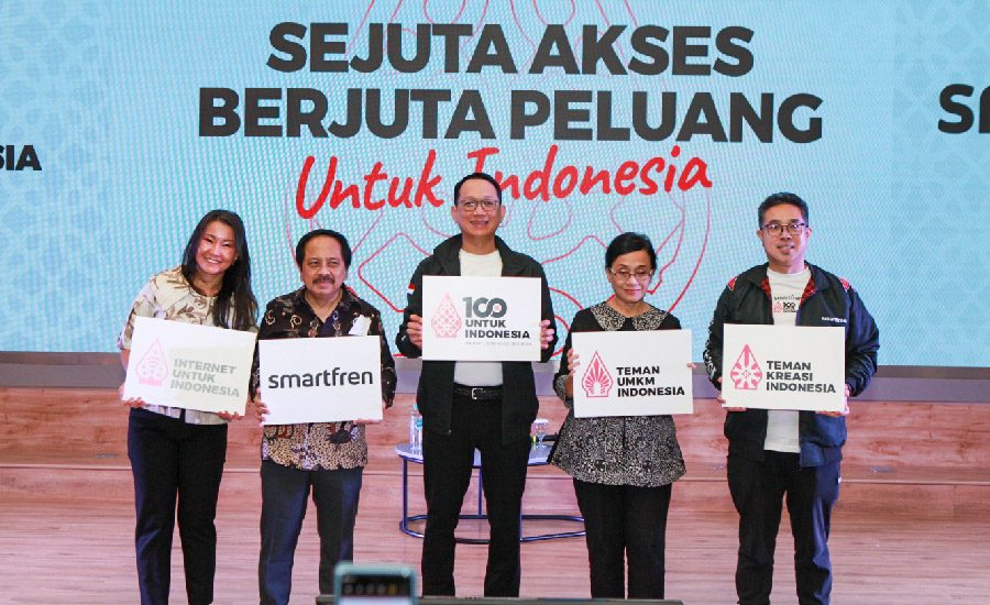 Smartfren Prakarsai Gerakan Sejuta Akses Internet untuk Bangkitkan Generasi Digital