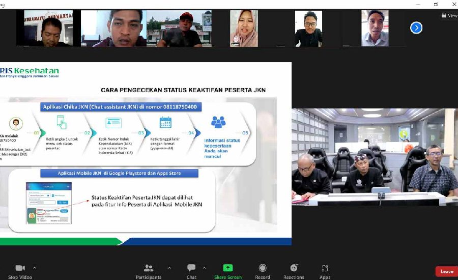 BPJS Kesehatan Kenalkan Manfaat Aplikasi e-DABU KP Desa