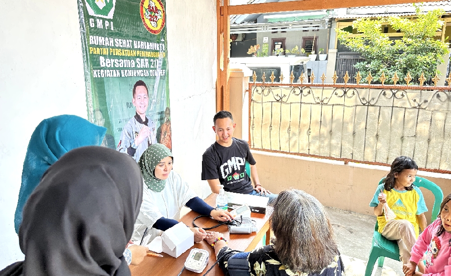 Syaefatul Akbar mengadakan kegiatan visit dokter dan pemeriksaan kesehatan gratis
