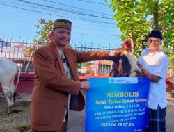 UGJ Cirebon Kurban Tiga Sapi dan 15 Kambing