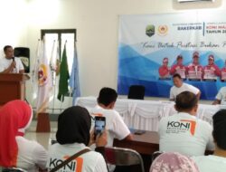 Jelang Musorkab, KONI Majalengka Gelar Rakerkab