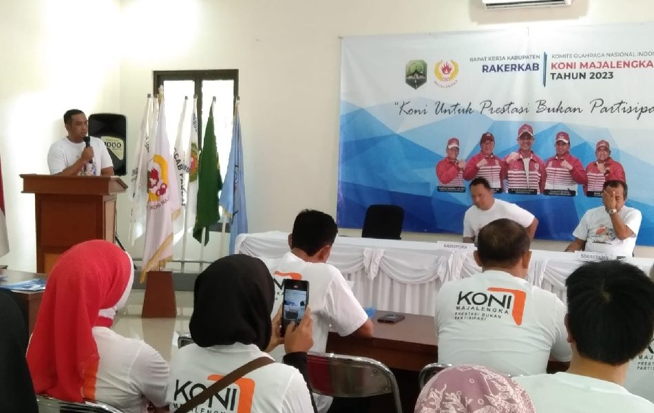 Jelang Musorkab, KONI Majalengka Gelar Rakerkab