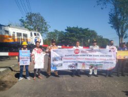 KAI Cirebon Ajak Pengguna Jalan Disiplin di Perlintasan Sebidang