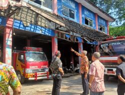 Datangi Kantor Damkar, Sekda Ingin Pastikan Inventarisasi Perbaikan Gedung Sudah Tepat
