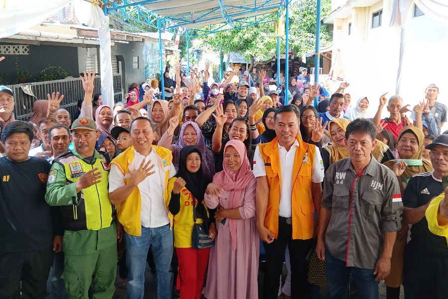 Agung Supirno Serap Aspirasi Warga RW 04 Kalitanjung Timur