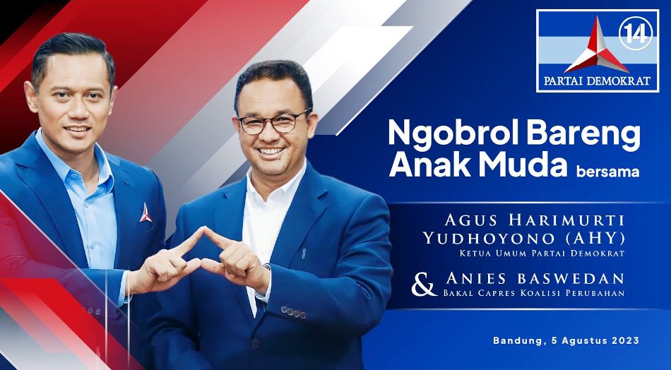 Dialog bersama Generasi Muda, Anies-AHY Makin Lengket