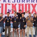 Kick Boxing Kota Cirebon Raih Empat Emas Kejurprov 2023