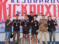 Kick Boxing Kota Cirebon Raih Empat Emas Kejurprov 2023