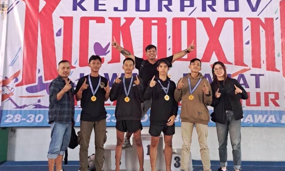 Kick Boxing Kota Cirebon Raih Empat Emas Kejurprov 2023