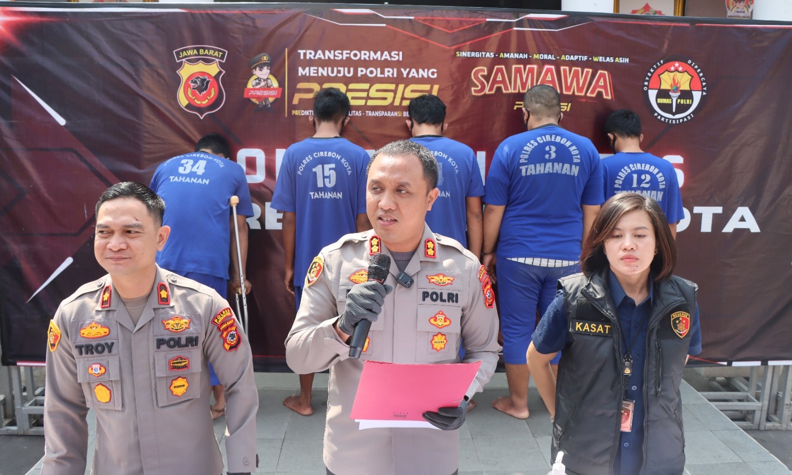 Pelaku Curanmor di Cirebon Nyamar J