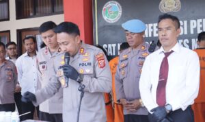 Polres Majalengka Ciduk Sindikat Penjual Sabu dan Tembakau Sintetis