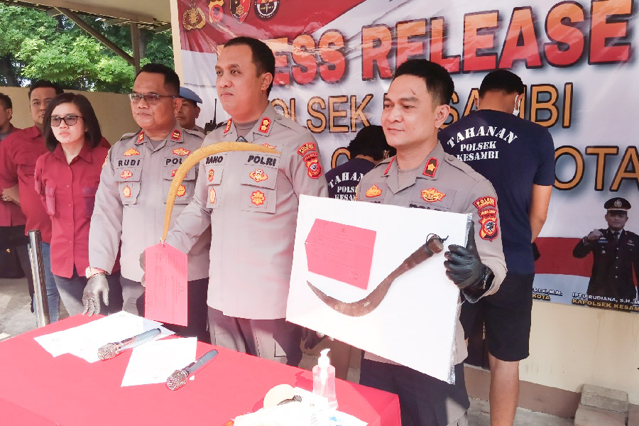 Polsek Kesambi amankan ABG yang Hendak Tawuran