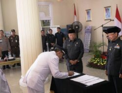 Sebanyak 64 Kepala Desa Hasil Pilkades Serentak Majalengka 2023 Dilantik