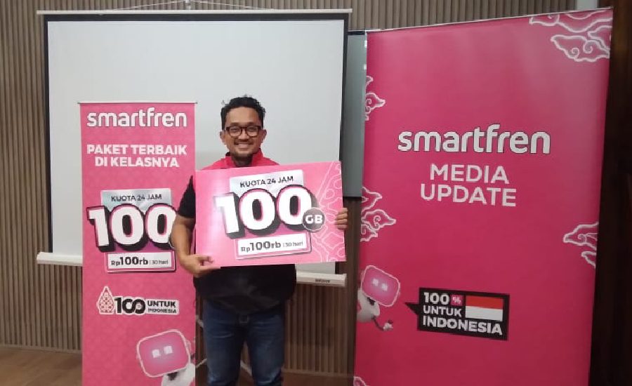 Smartfren Hadirkan Paket 100 GB Rp100 Ribu