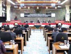 DPRD Terima Penyampaian Raperda PP APBD Tahun 2022